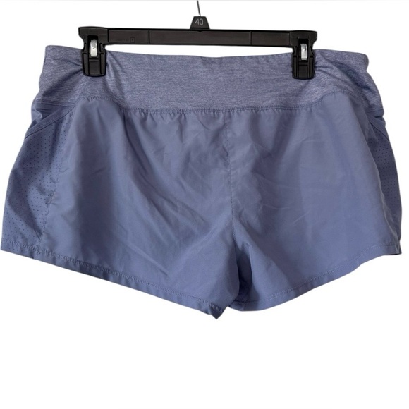 Nike Trail Repel women’s XL mid rise 3” brief lined lilac running shorts - Picture 2 of 3